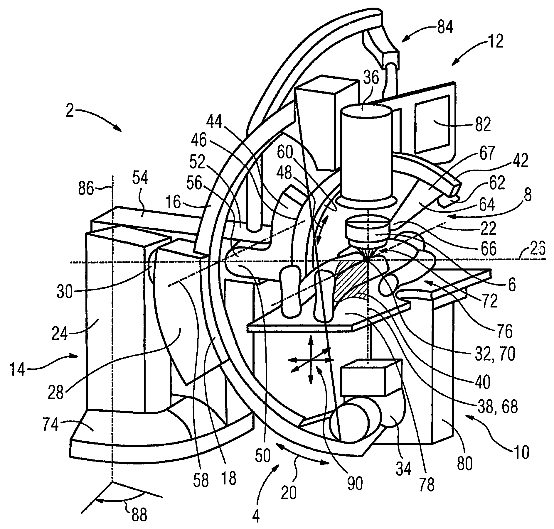 Image-assisted shockwave therapy installation