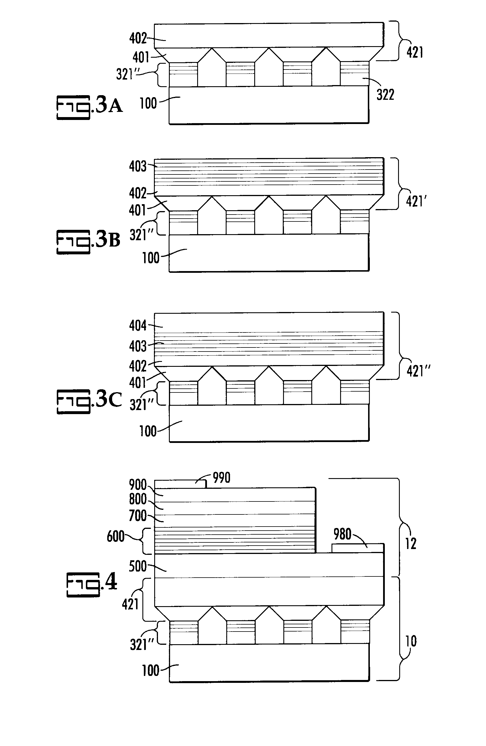 Non-polar ultraviolet light emitting device and method for fabricating same