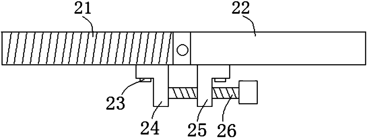 An automatic processing device for the inner hole of a workpiece