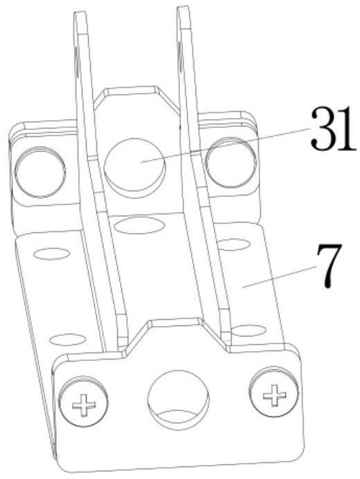 Clamp for splicing power battery cells