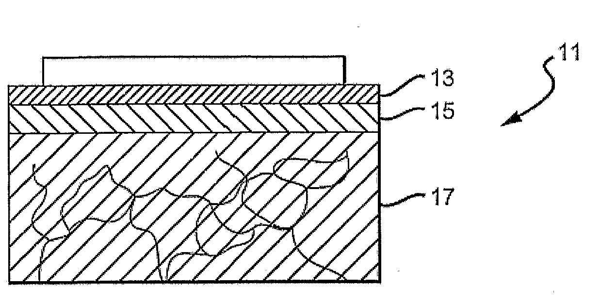 Solid Solution Perforator Containing Drug Particle and/or Drug-Adsorbed Particles