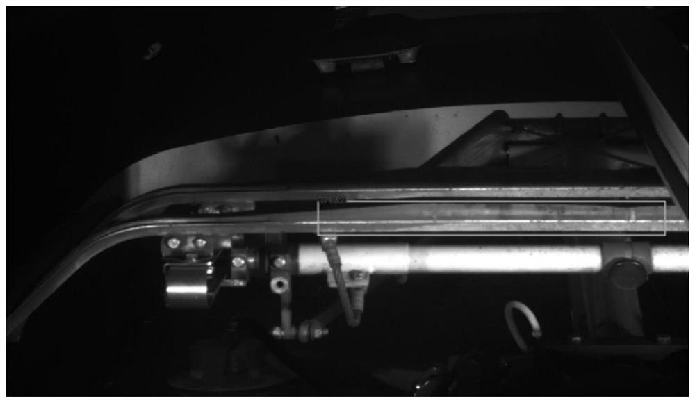 Pantograph carbon contact strip abrasion detection method based on deep learning target detection