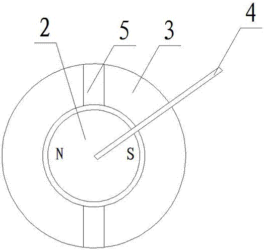 Method for protecting safety of staff on iron working platform and magnetic safety shoe