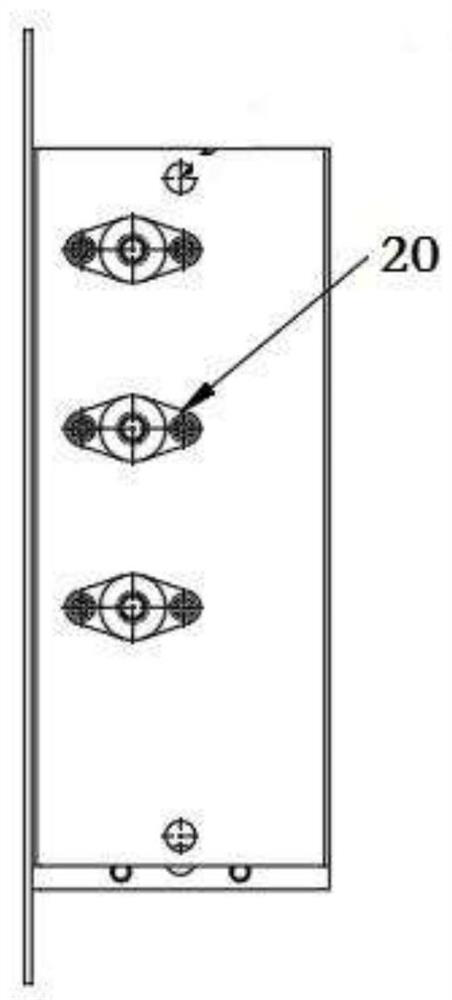 Blade type large-wind-volume impact wave resisting valve