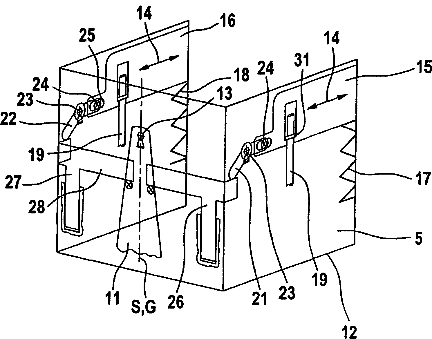 Electric dry shaver