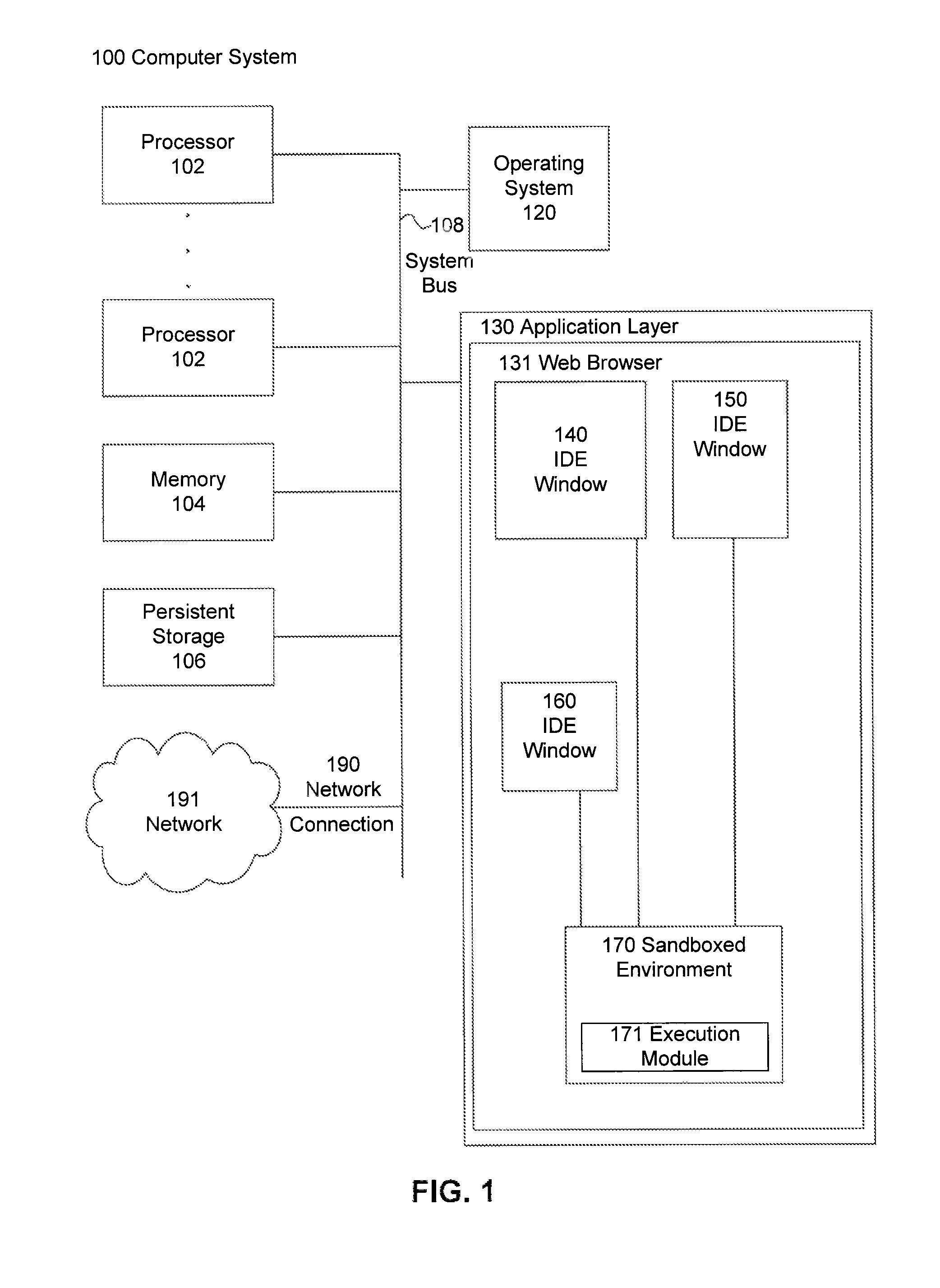 Integrated development environment with network-based compilation and sandboxed native machine-language capabilities