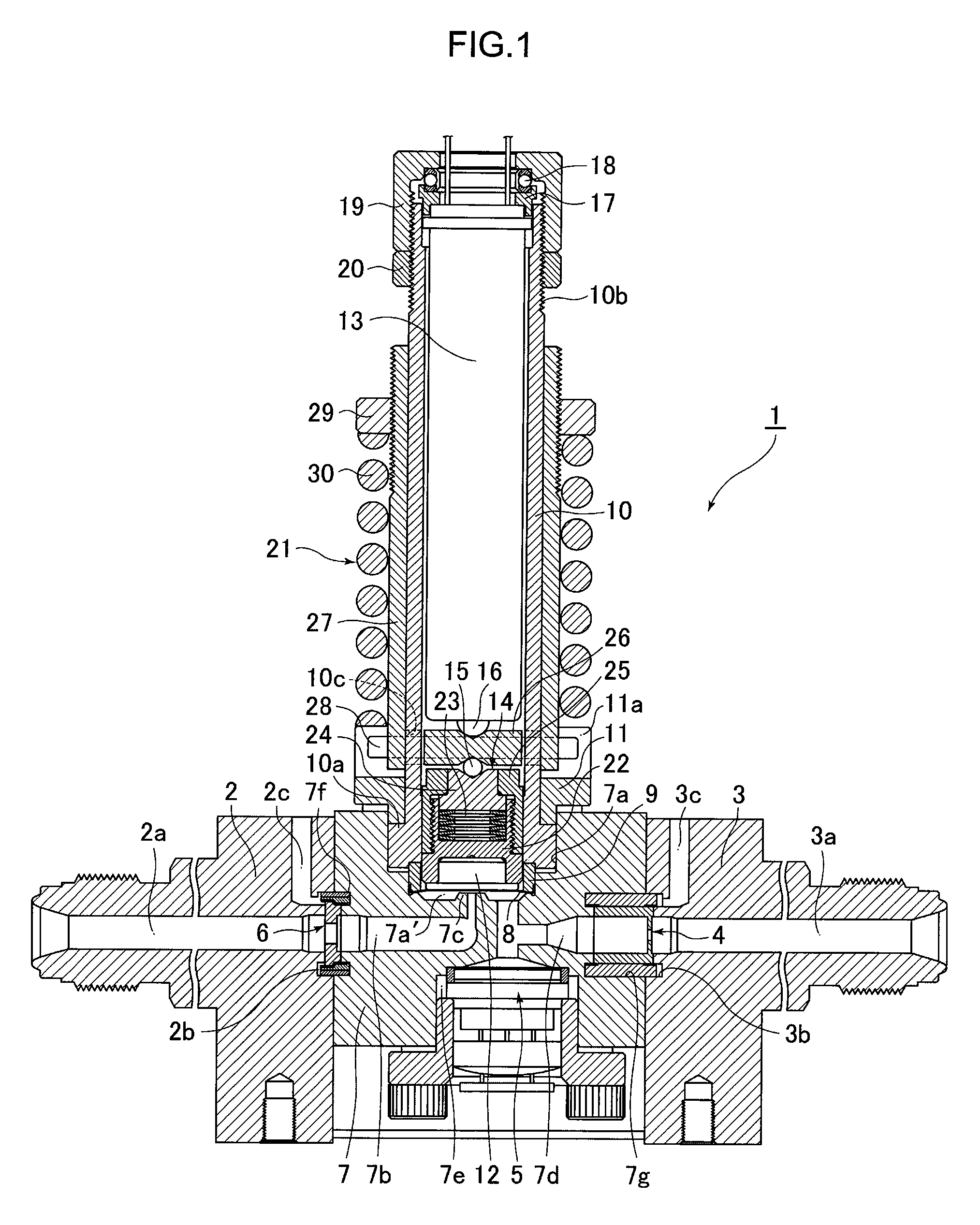 Normally open type piezoelectric element driven metal diaphragm control valve