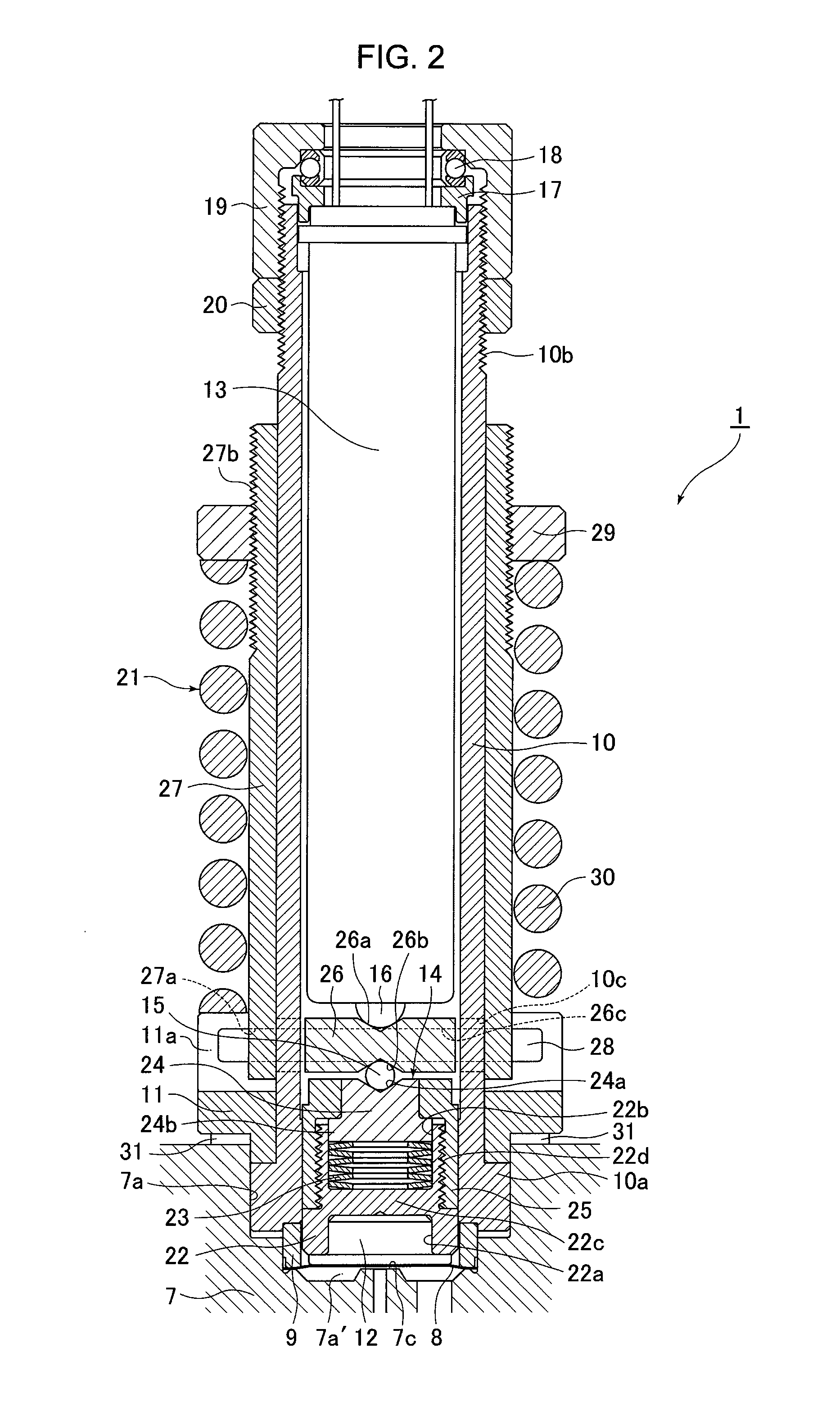 Normally open type piezoelectric element driven metal diaphragm control valve