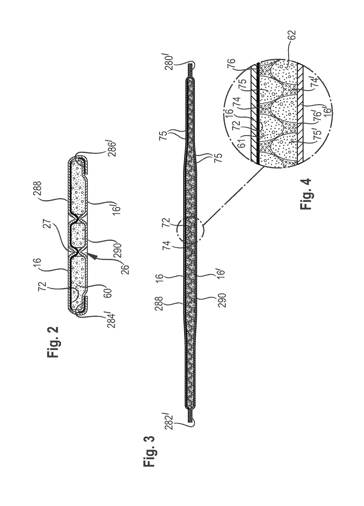 Absorbent cores having channel-forming areas and C-wrap seals