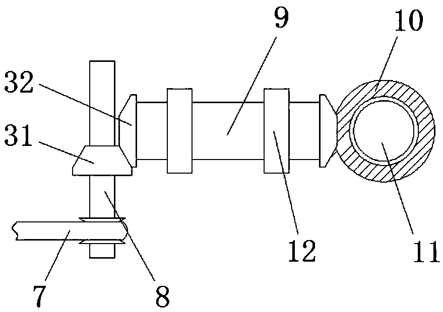 Small plowing device for hilly area