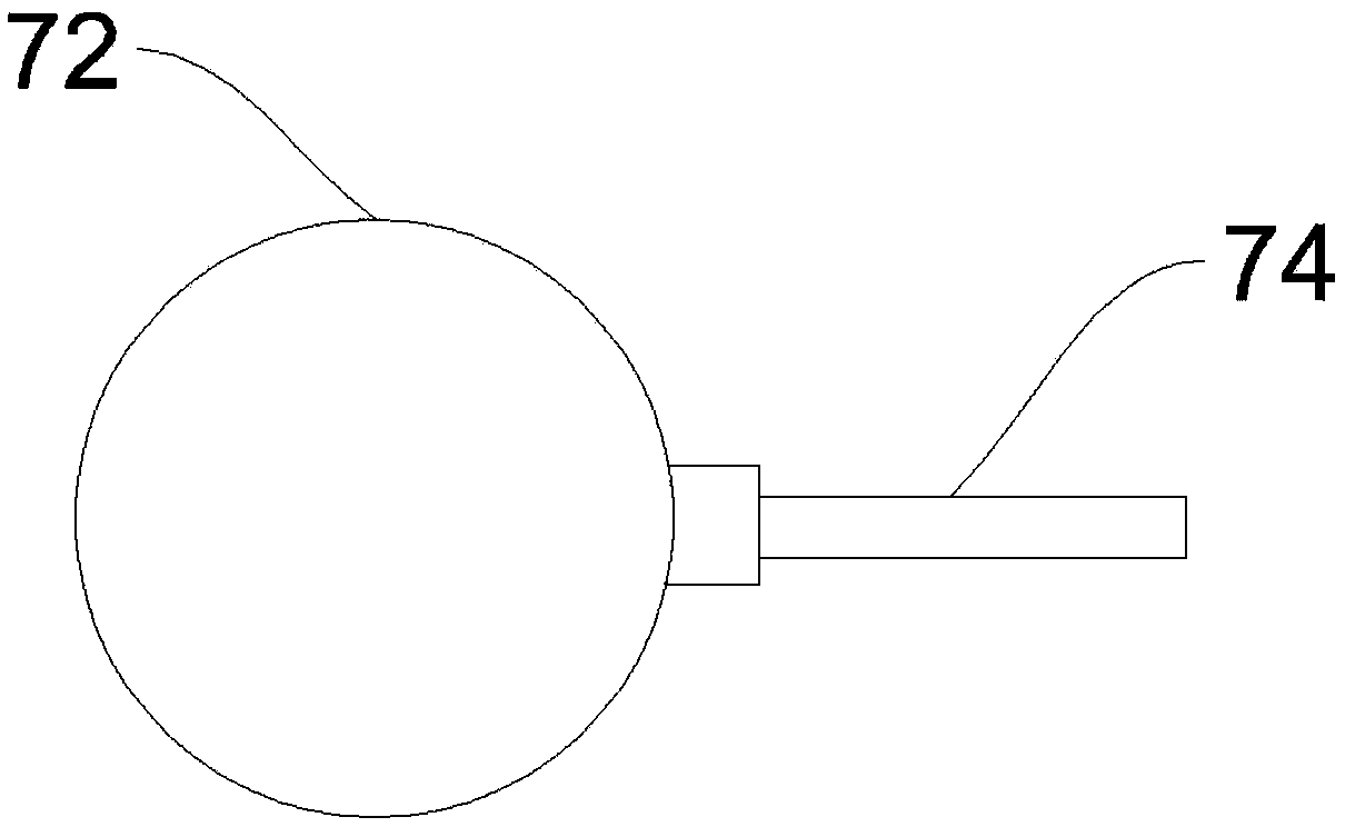 Synchronous feeding and stirring device