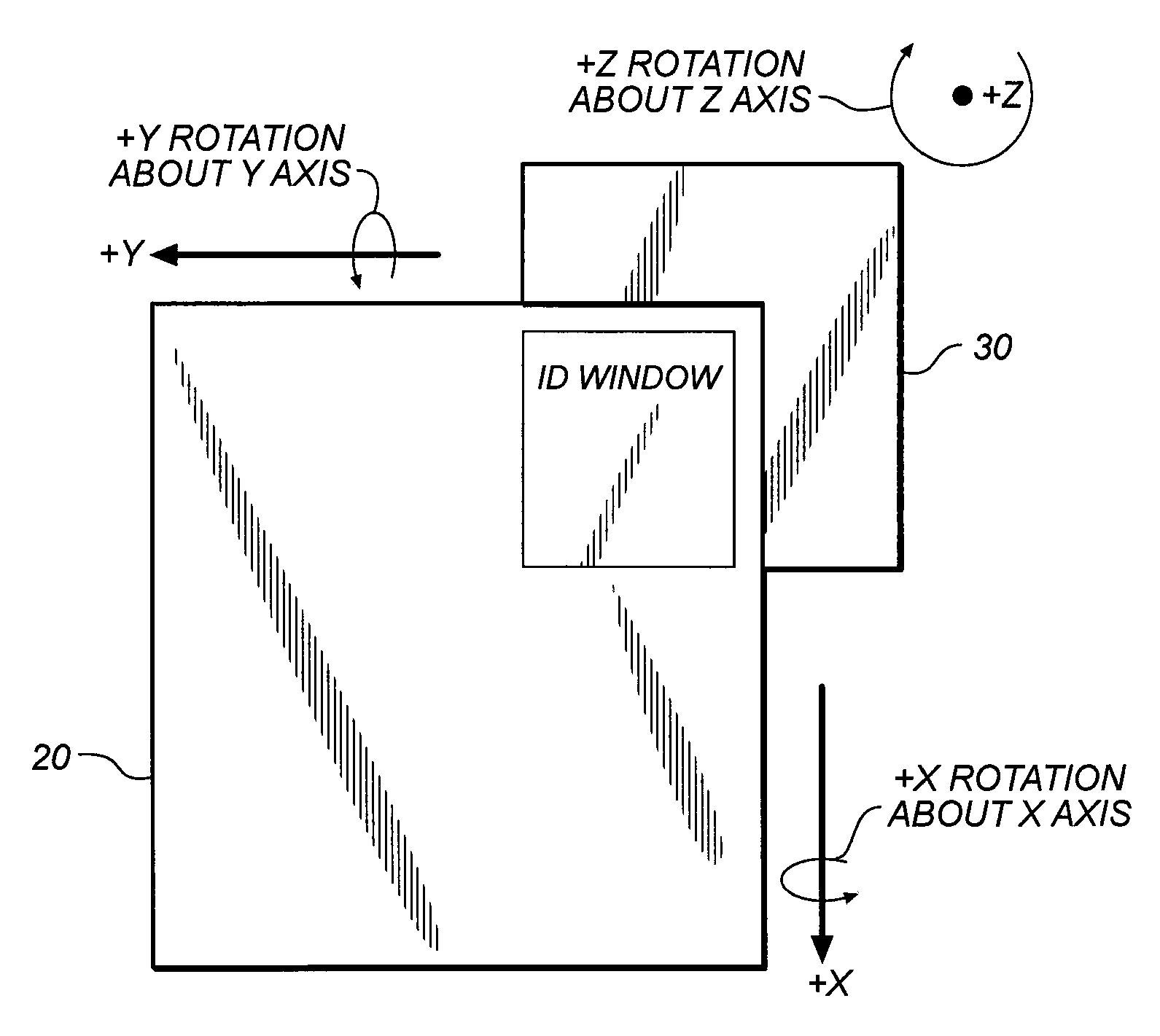 Position sensing apparatus for radiation imaging system