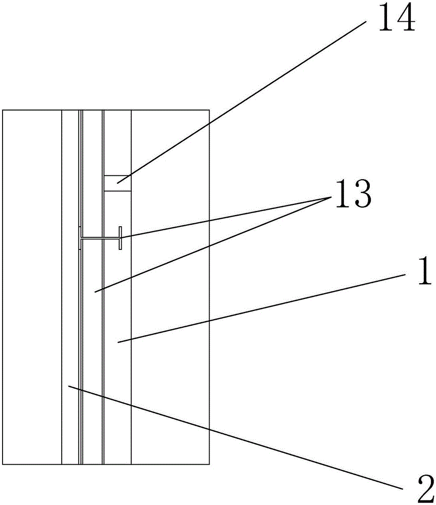 Frame type enamel block corrosion-resistant chimney and mounting method thereof