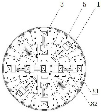 Hob-free hard rock tunneling machine for breaking rocks by utilizing microwaves and liquid nitrogen jet flow