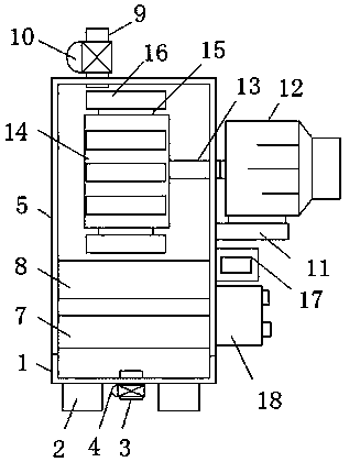 Wastewater treatment apparatus with power generating function