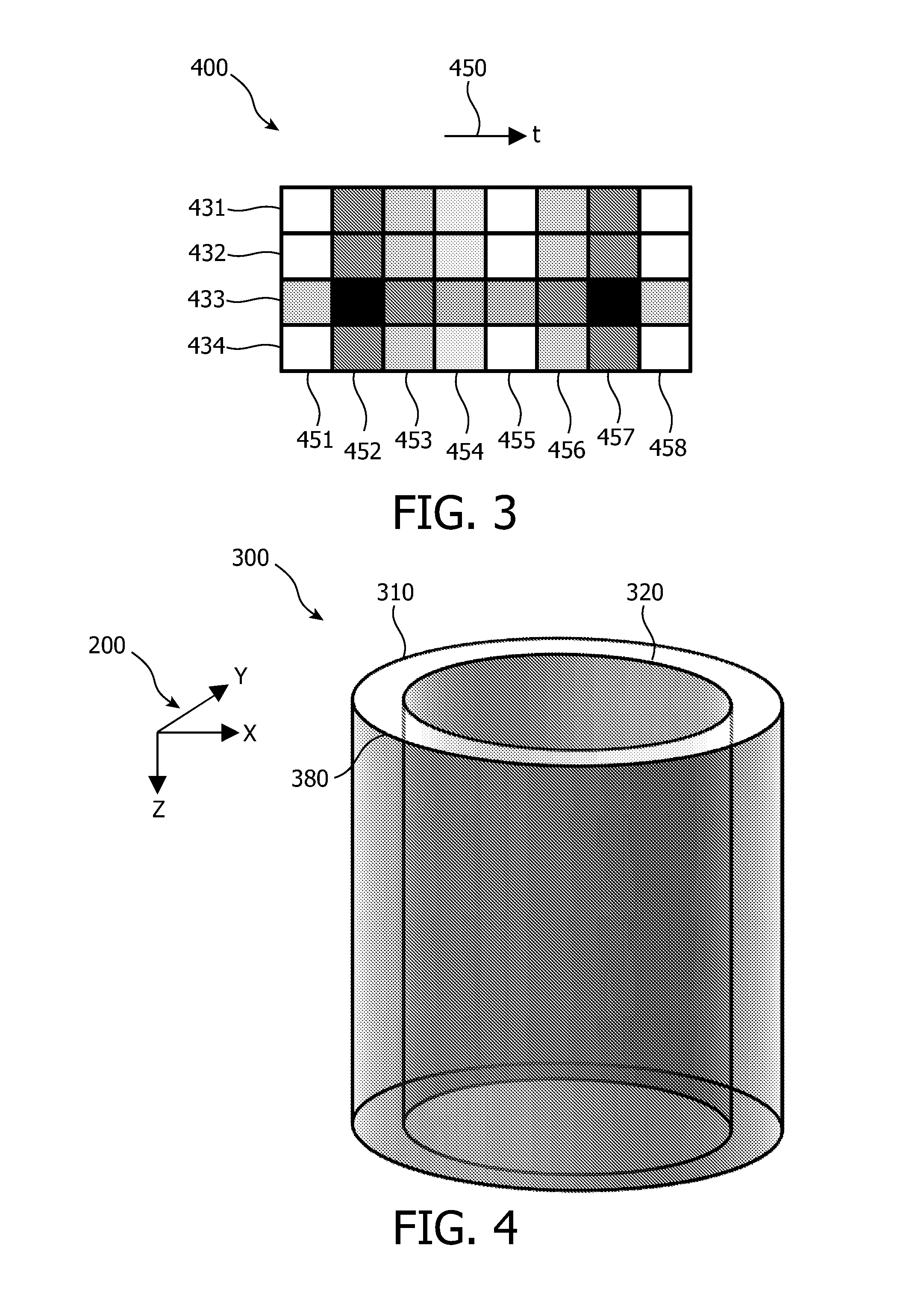 Visualizing a time-variant parameter in a biological structure