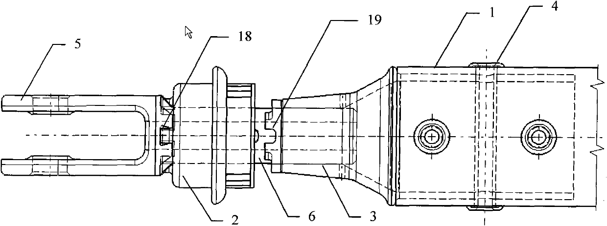 Novel adjustable pull rod