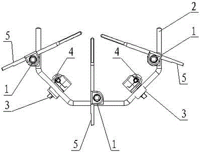 External fixation support for bone lengthening