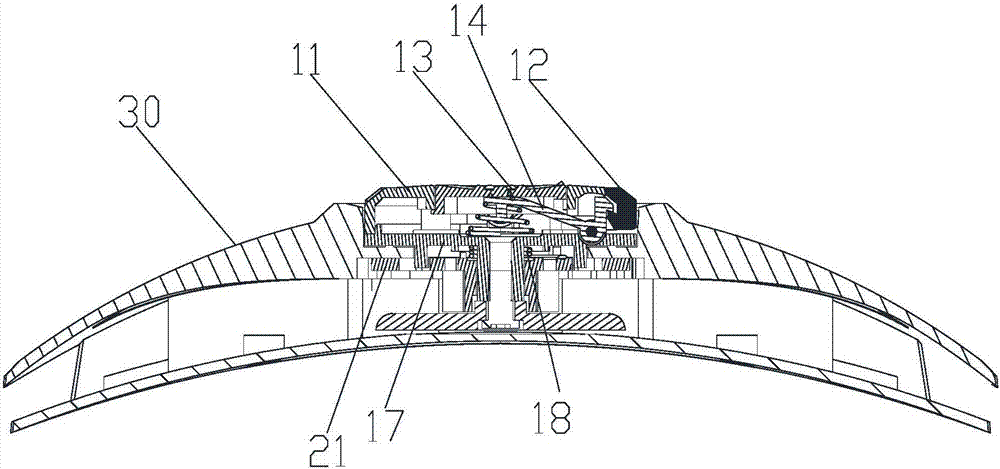 Head support of head-mounted display device and head-mounted display device