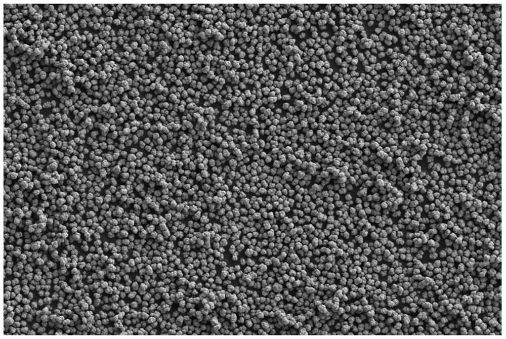 Preparation method of homogeneous-phase aluminum-doped small-particle-size cobaltosic oxide