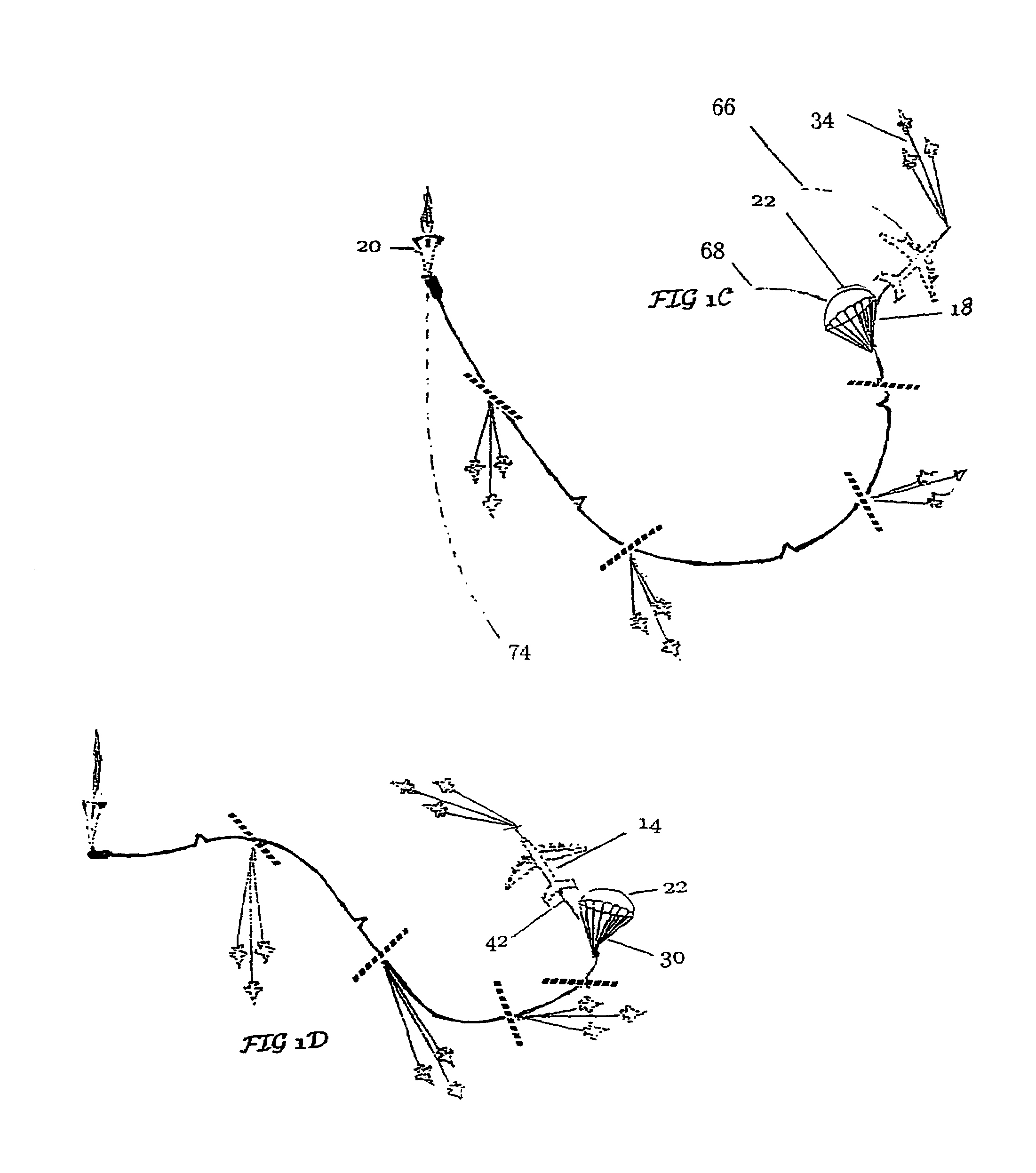 Centripetal reflex method of space launch