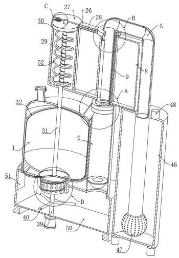 Preparation equipment for cosmetic titanium dioxide