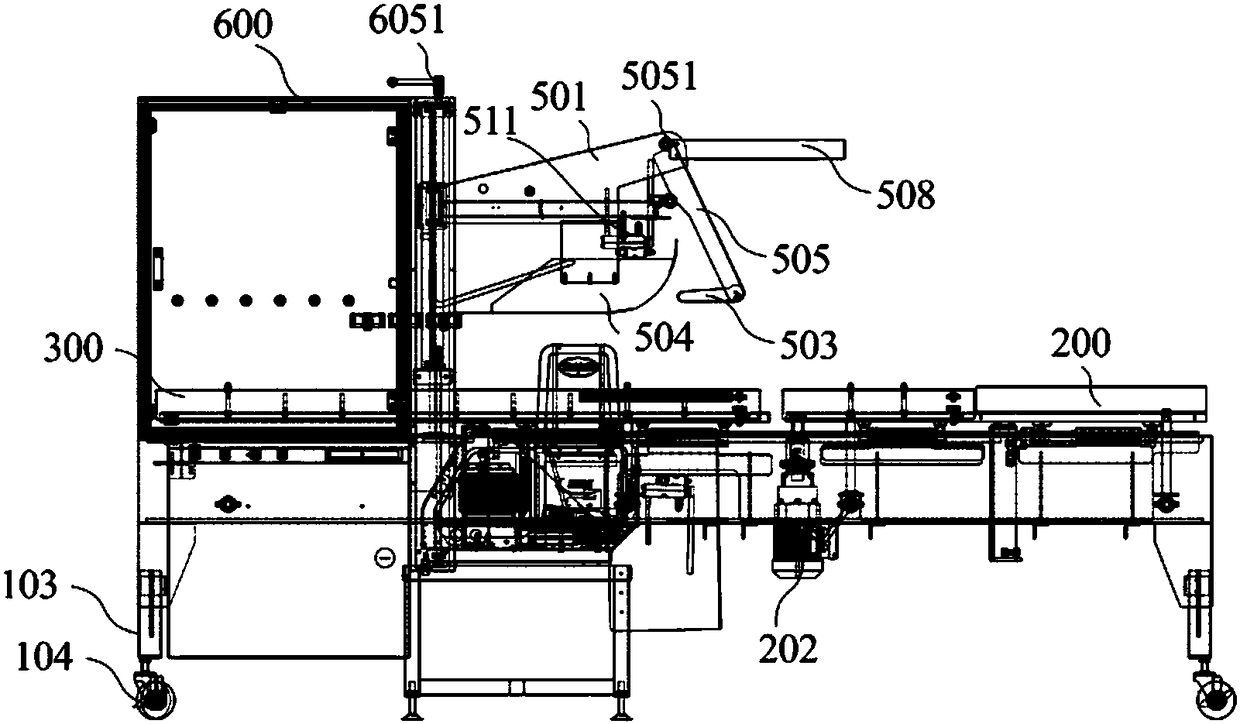 Automatic hot-glue carton sealing machine