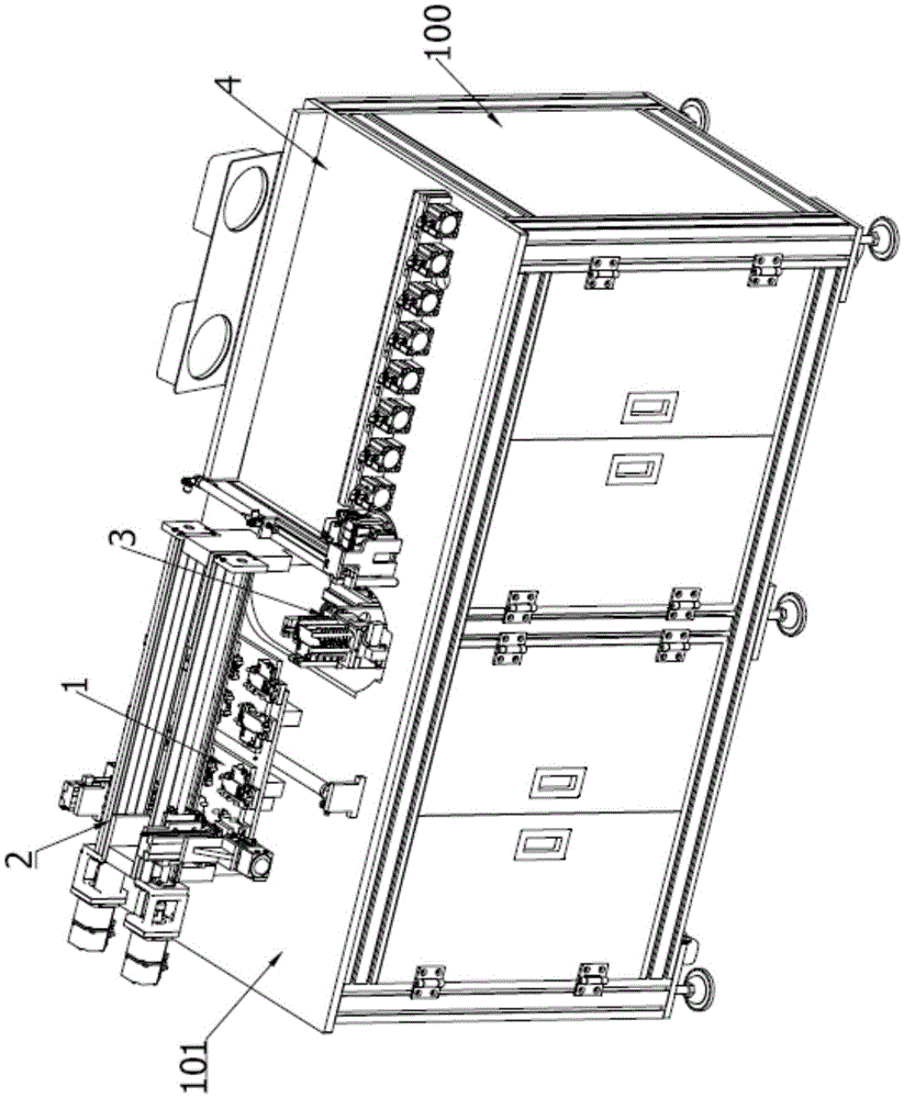 Automatic circuit board molded case splicing device