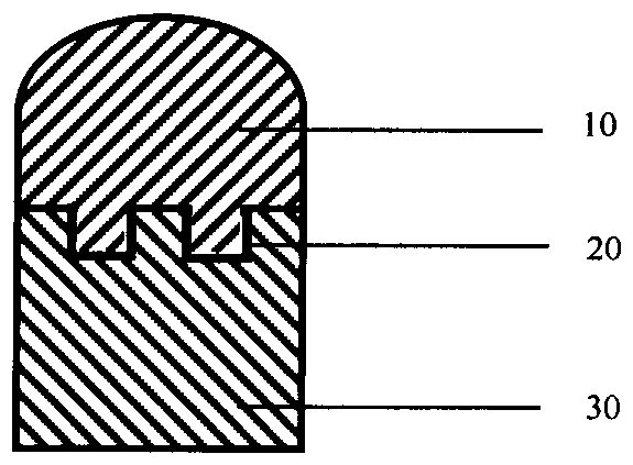 A two-stage combined ballistic ceramic unit