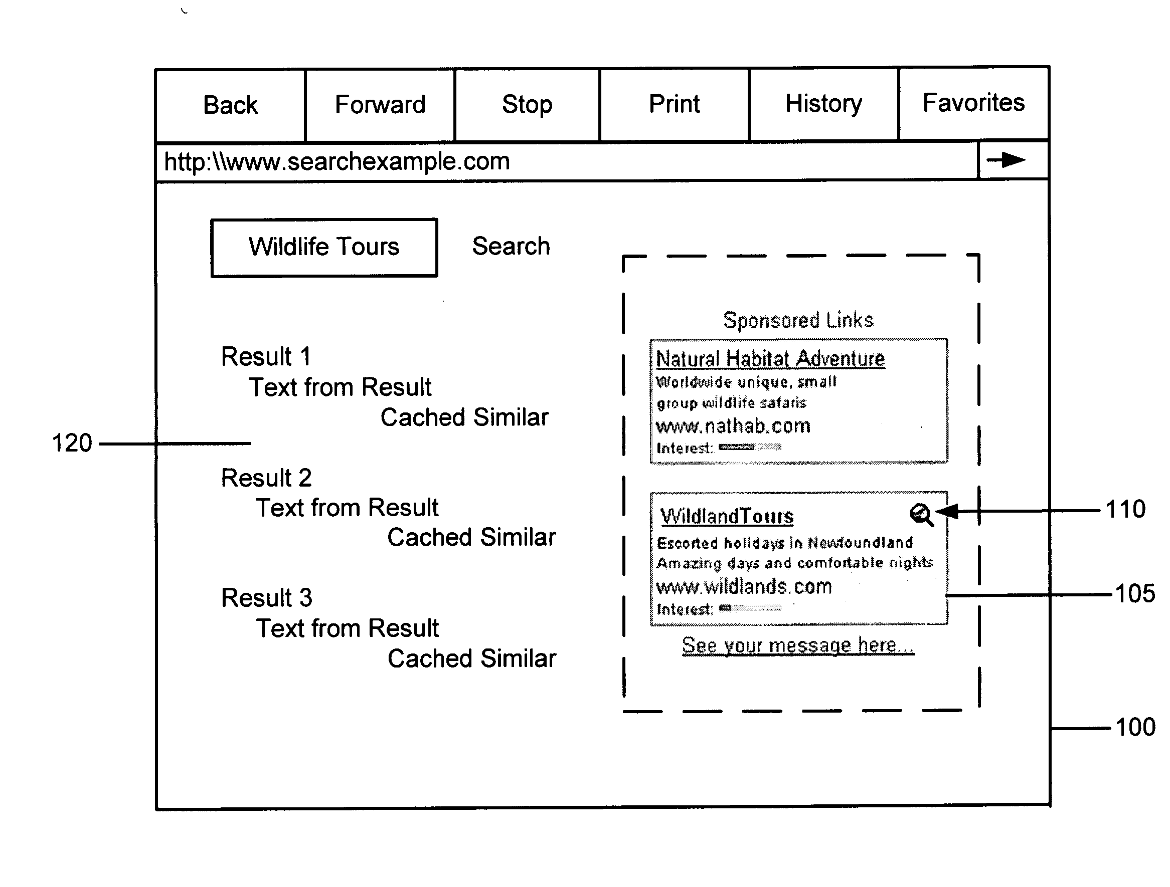 System and method for delivering internet advertisements that change between textual and graphical ads on demand by a user