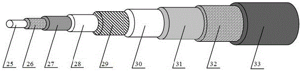 A strong pulse current device for cable transmission and multi-module confluence