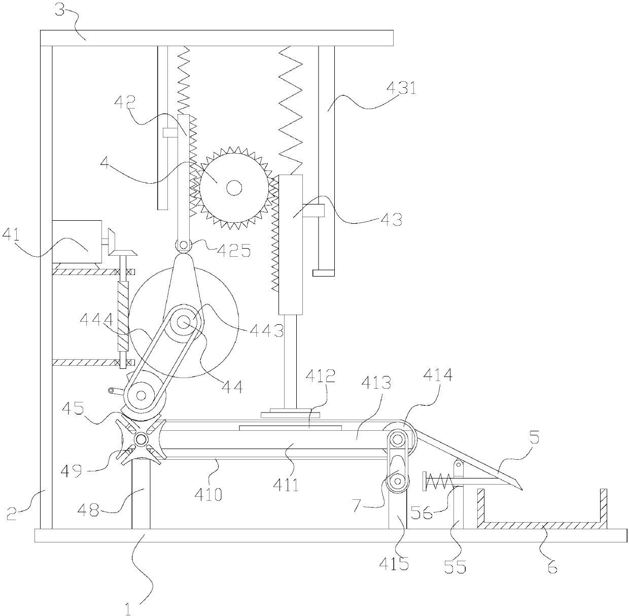 Leather embossing device for basketball manufacture