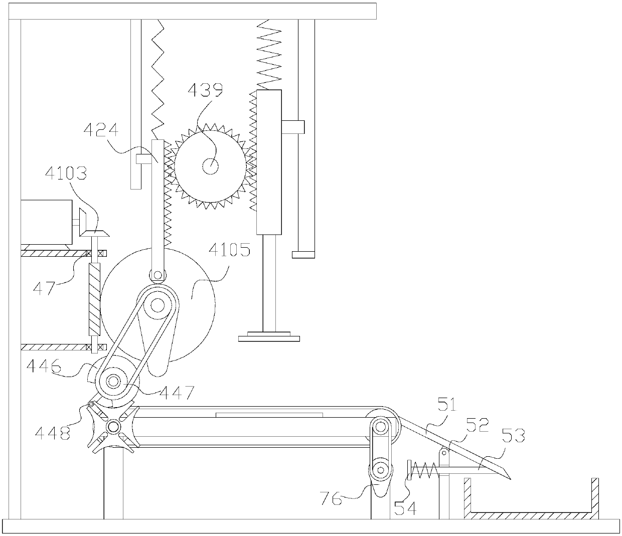 Leather embossing device for basketball manufacture