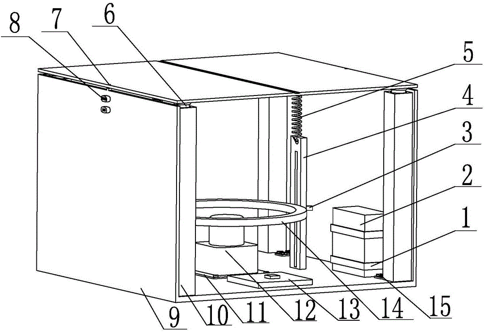 Military chess judging device and method based on machine vision