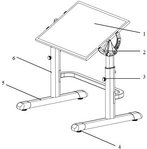 Multifunctional overturning electronic teaching device