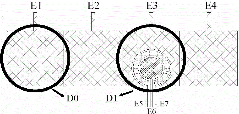 Nano-material electrode modification based electrochemical integrated digital micro-fluidic chip