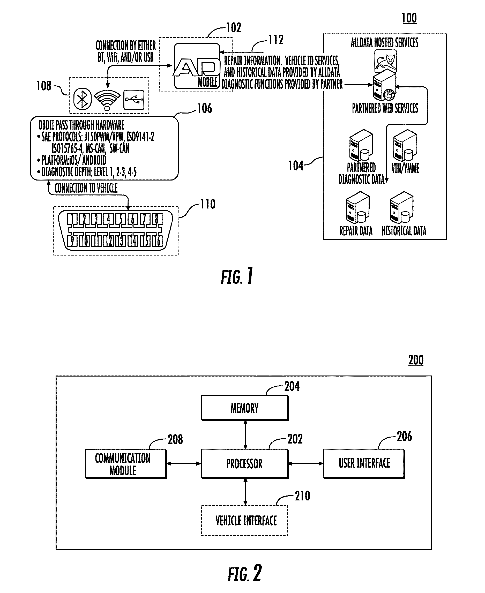 Vehicle diagnostic systems and methods