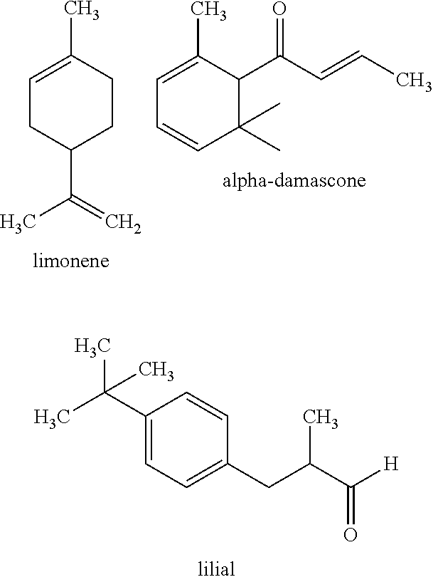 Deodorants with prolonged scent adhesion