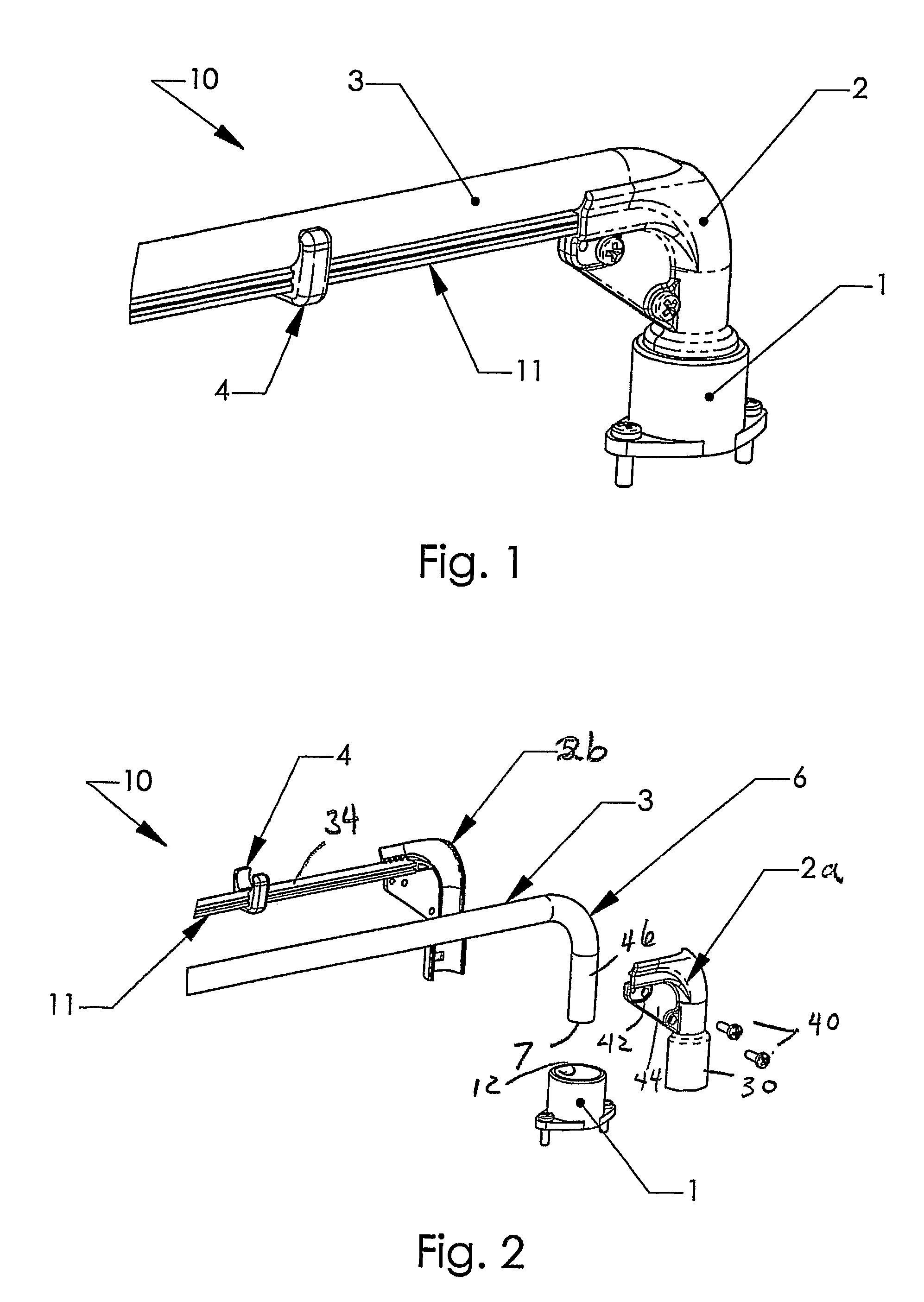 LED-fiber optic combination for simulating neon lit signage