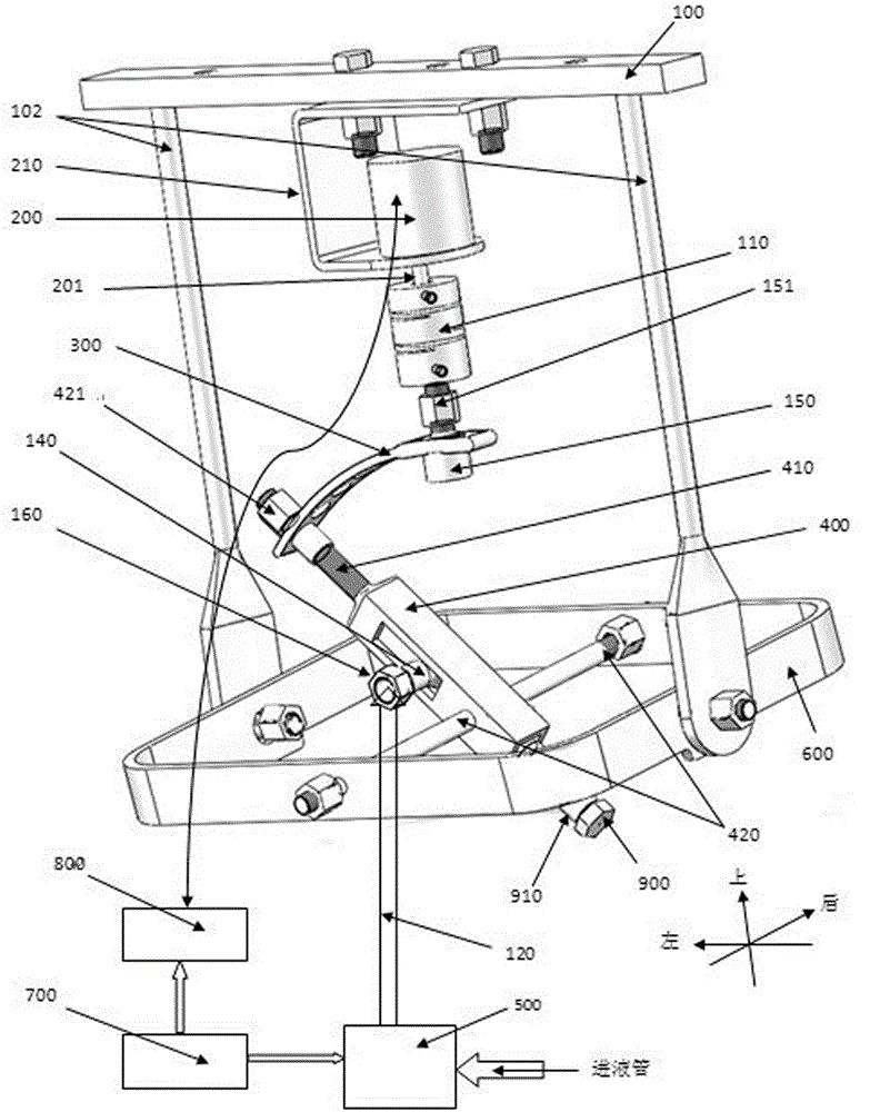 Rotary spraying device