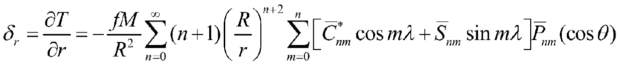 A method and system for downward continuation of aviation gravity vector based on gradient method