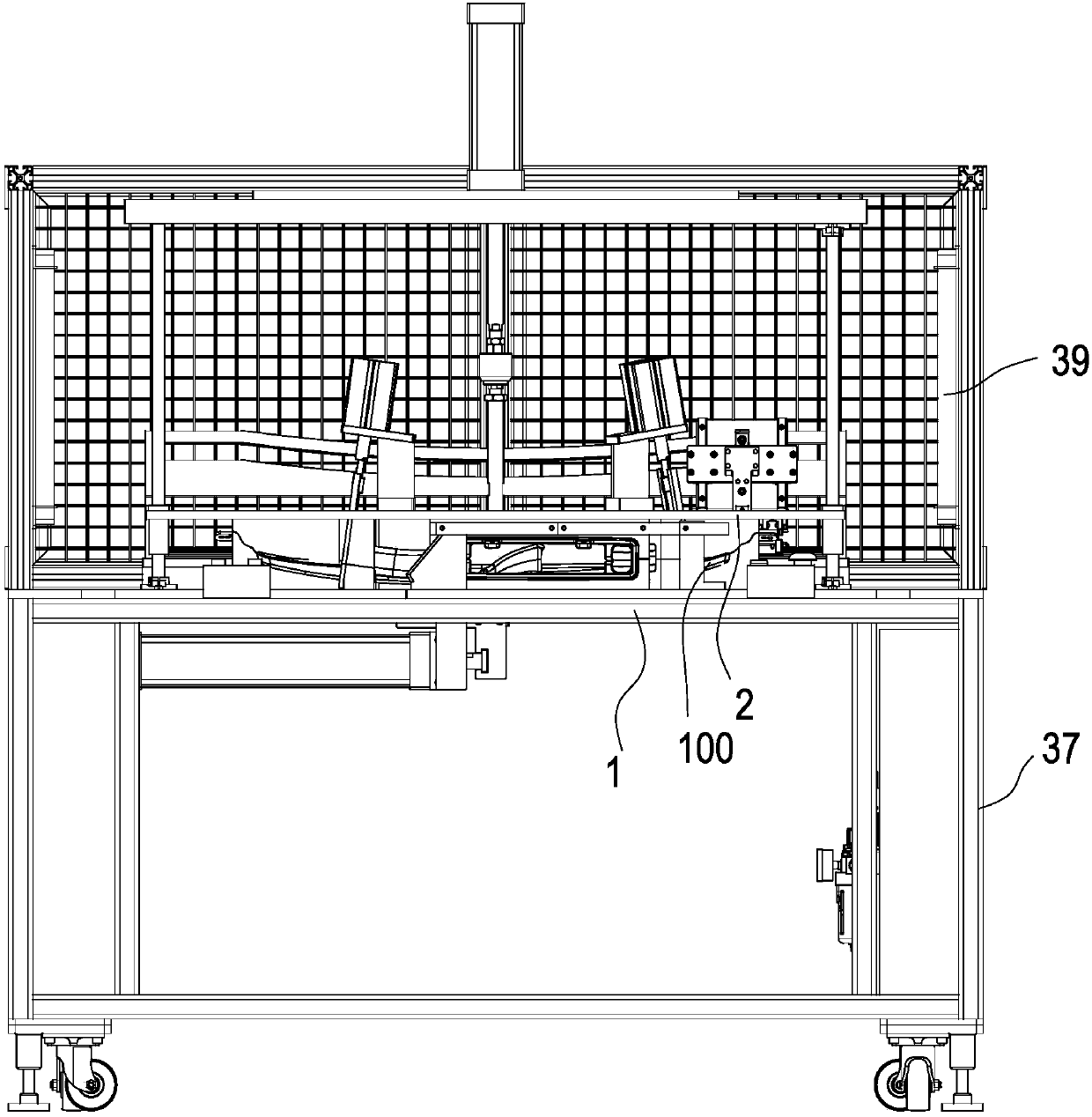 Automobile air flue arc-shaped cutting tool