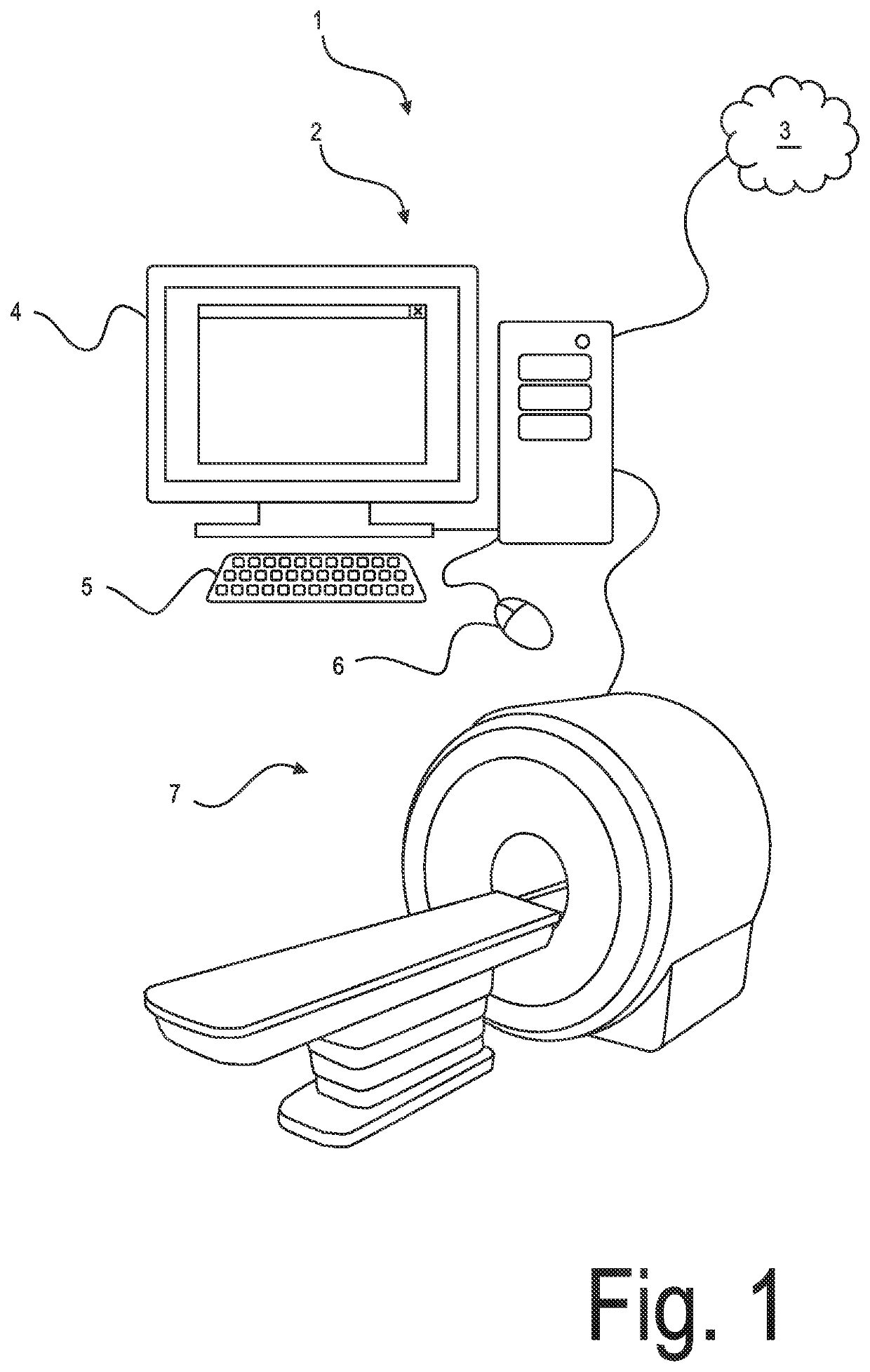 Method, system and computer program for determining position and/or orientation parameters of an anatomical structure