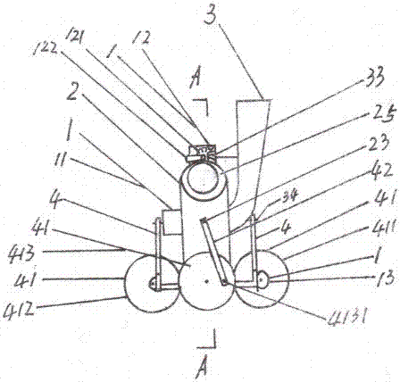 An electromechanical tennis ball machine