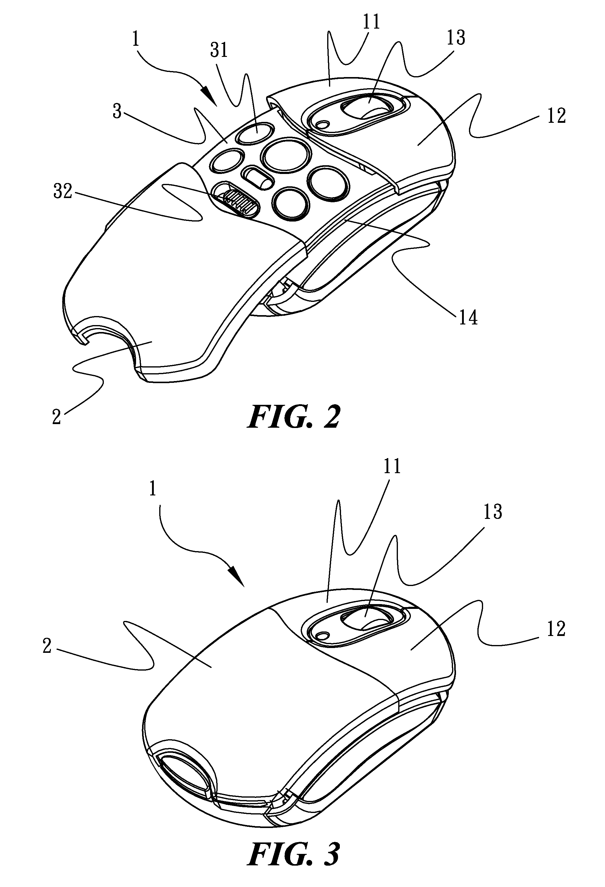 Computer Mouse with a Sliding Cover