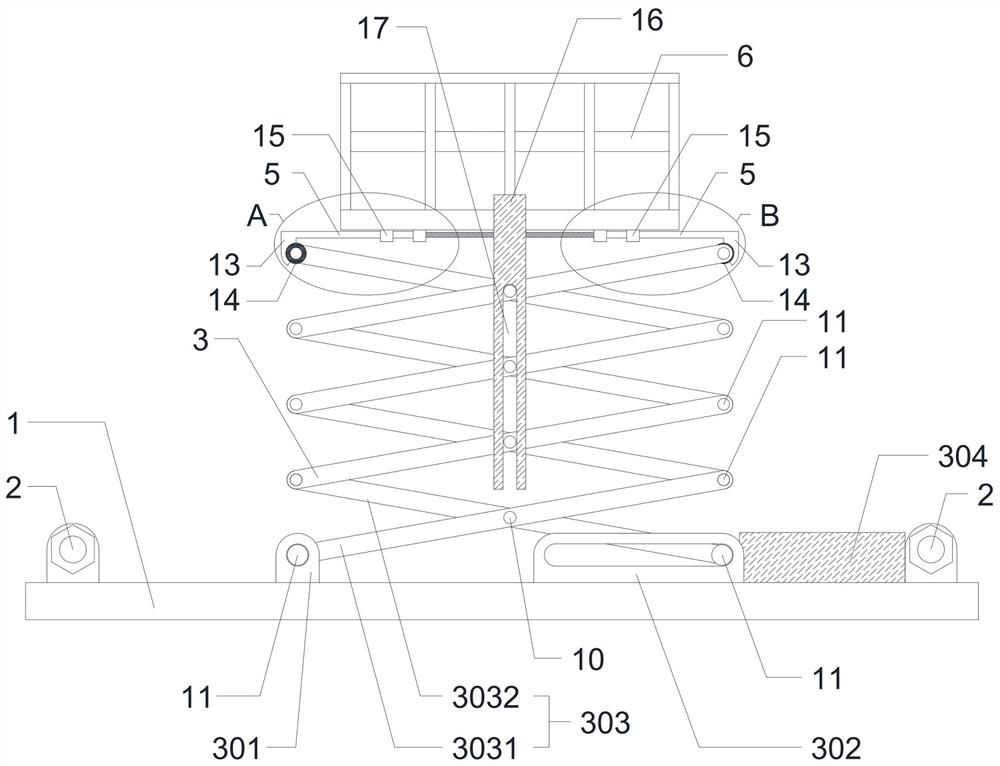 Installation auxiliary mechanism with wide applicability for electrical engineering construction