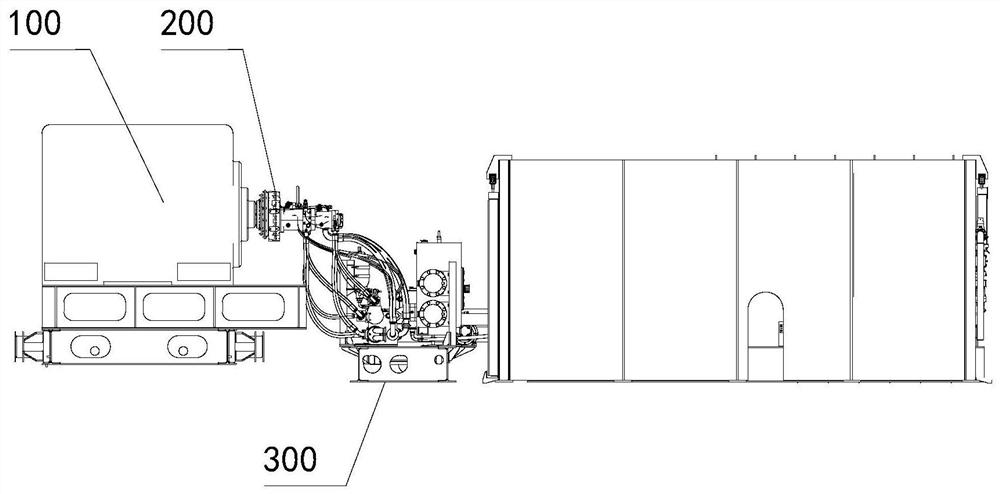 Fracturing test system as well as test bed and electrically driven fracturing equipment thereof