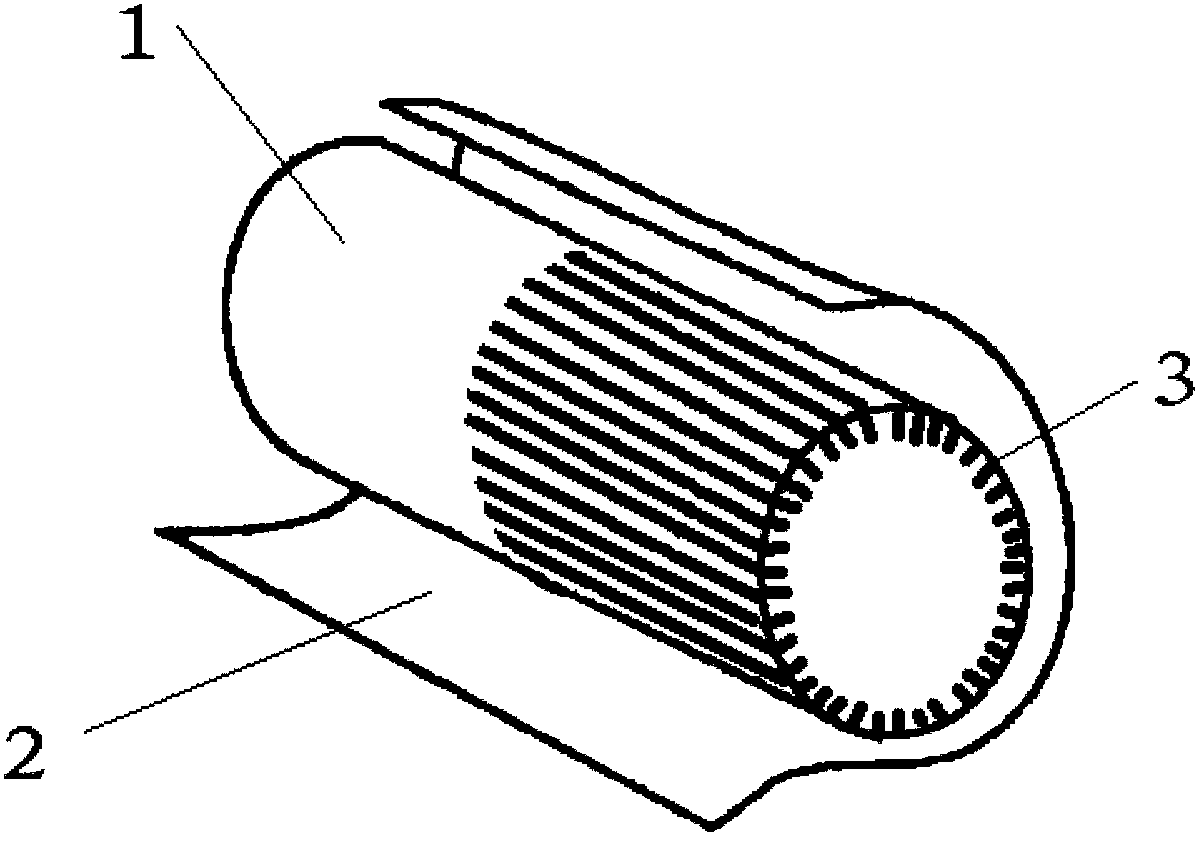 Tobacco fiber paper filter stick and preparation method thereof