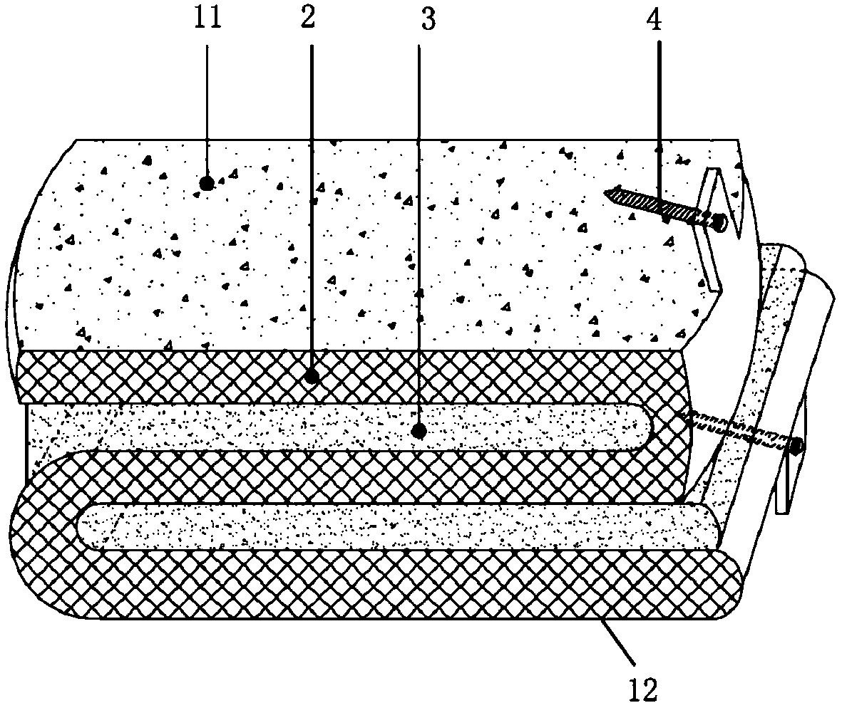 Flexible trabecular bone structure interbody fusion cage