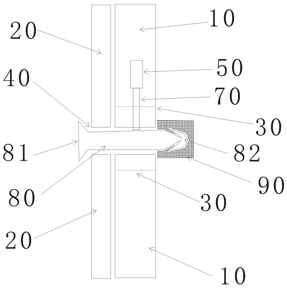 Manufacturing method of chip anti-counterfeiting intelligent package with detection function